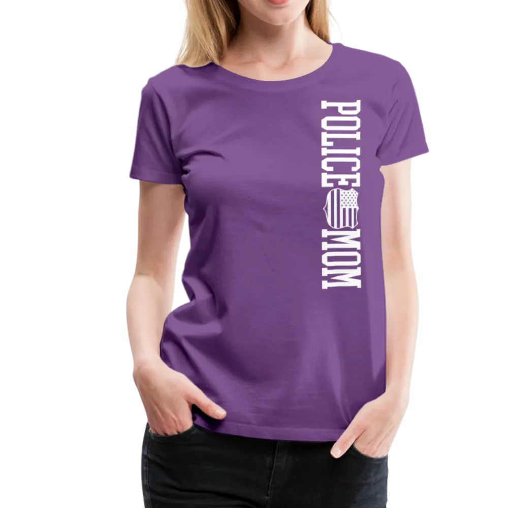 Police Mom  Women’s Premium T-Shirt (CK1592)