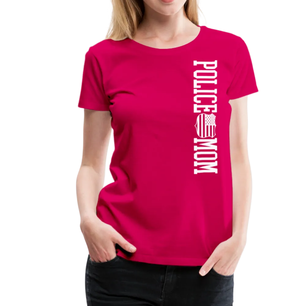 Police Mom  Women’s Premium T-Shirt (CK1592)