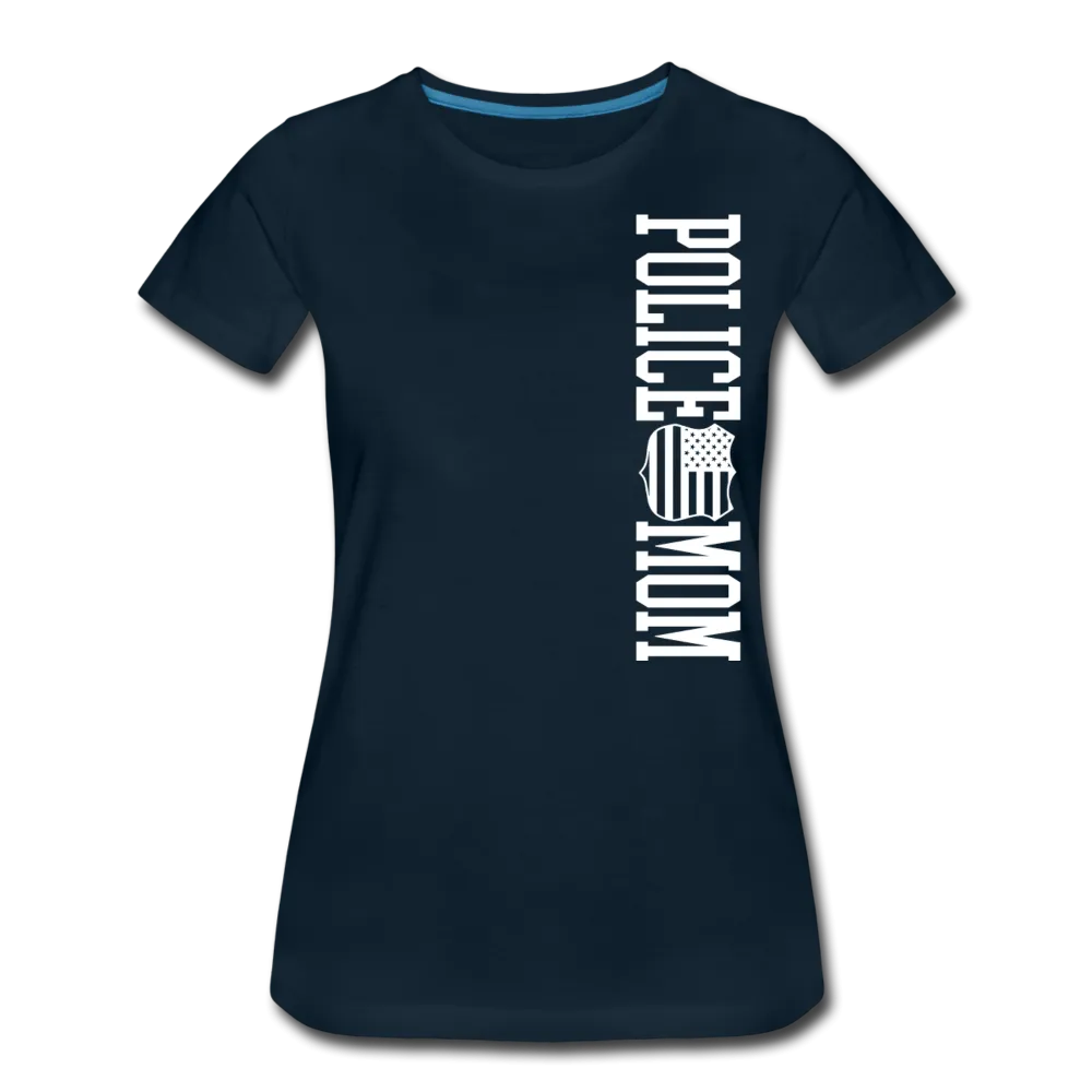 Police Mom  Women’s Premium T-Shirt (CK1592)