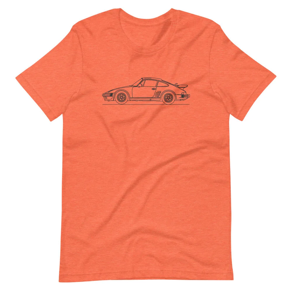 Porsche 911 930 Turbo Slantnose silhouette T-shirt