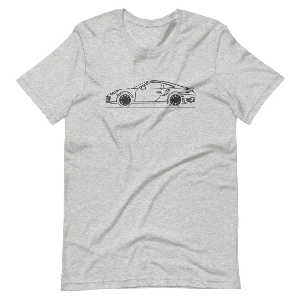 Porsche 911 991.1 Turbo silhouette T-shirt