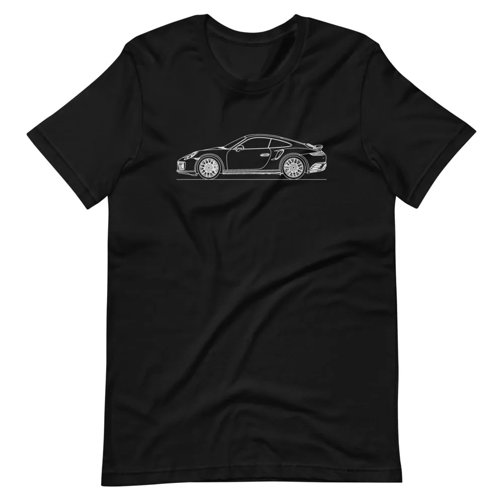 Porsche 911 991.1 Turbo silhouette T-shirt