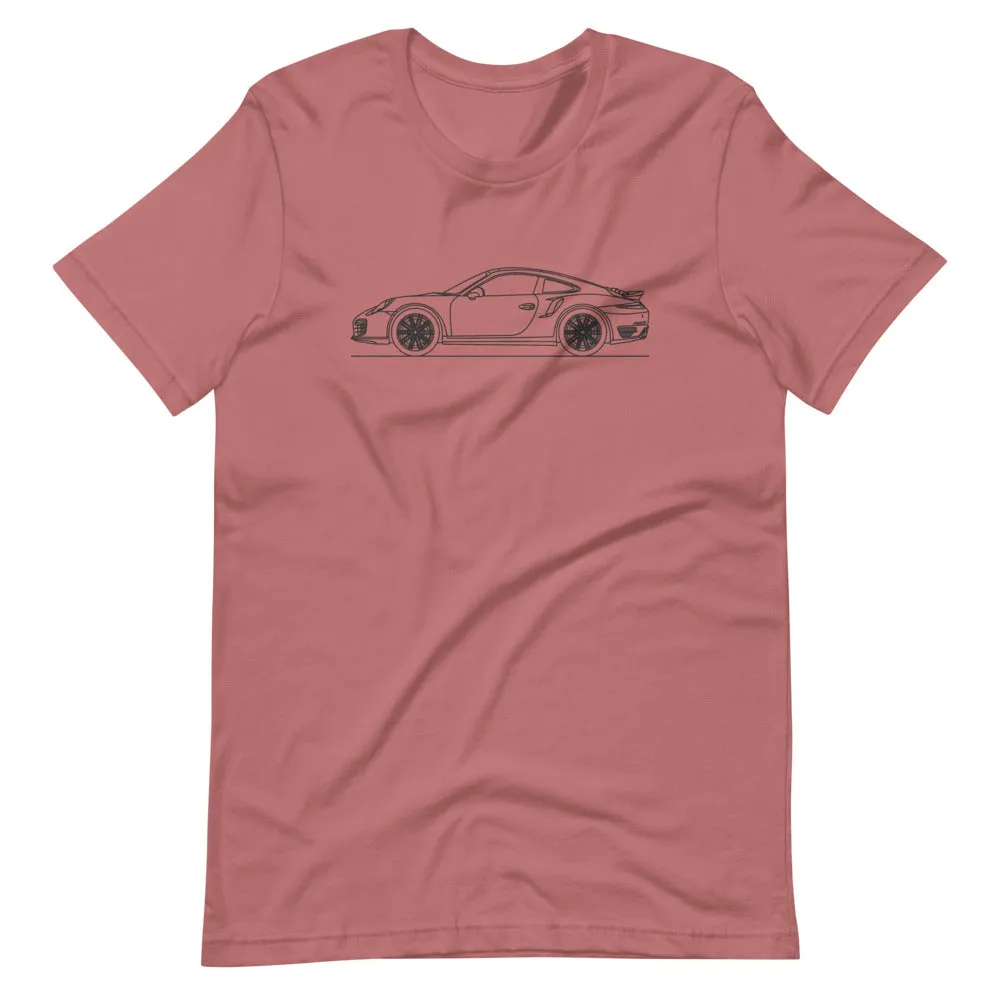 Porsche 911 991.1 Turbo silhouette T-shirt