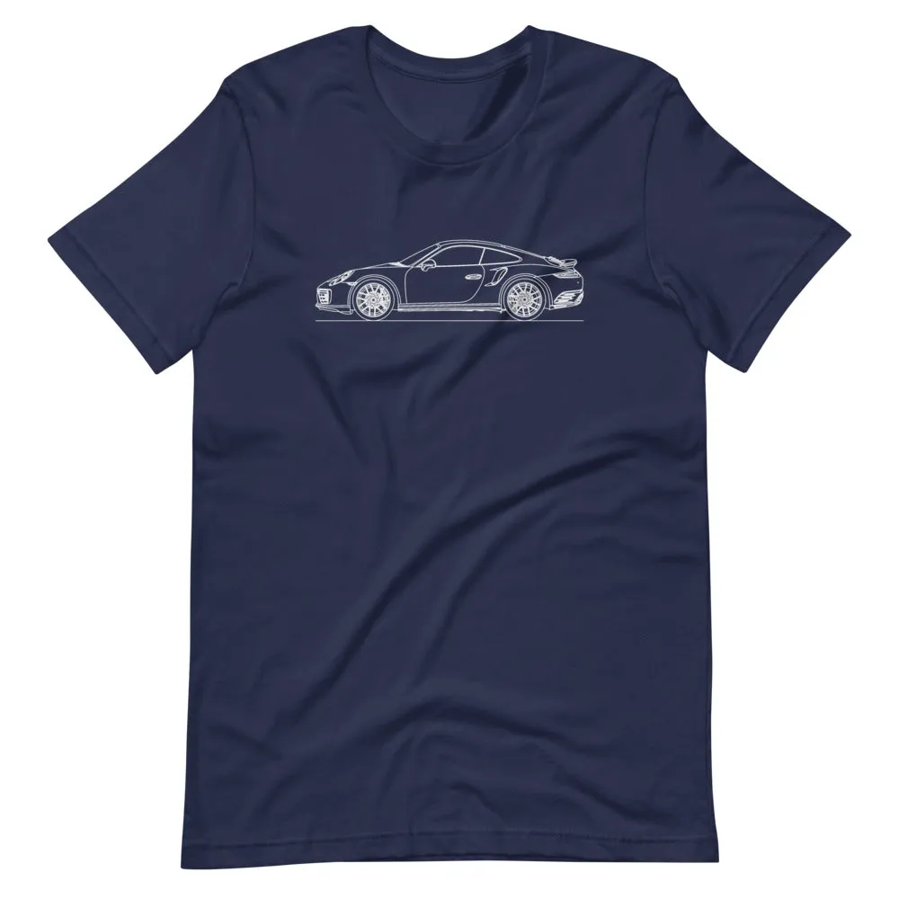 Porsche 911 991.1 Turbo silhouette T-shirt