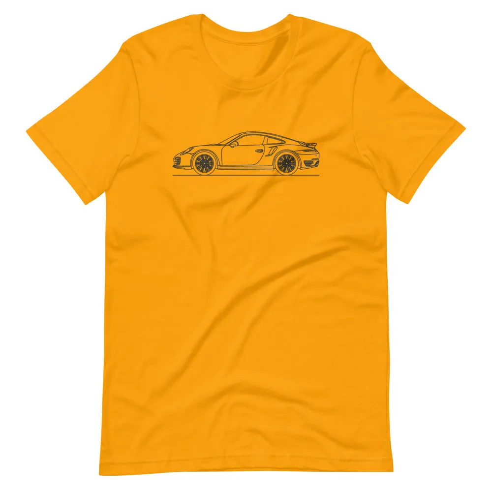 Porsche 911 991.1 Turbo silhouette T-shirt