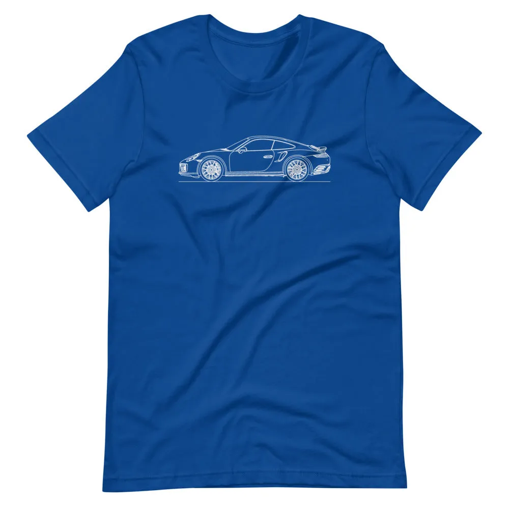 Porsche 911 991.1 Turbo silhouette T-shirt
