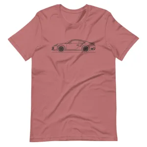 Porsche 911 991.1 Turbo silhouette T-shirt