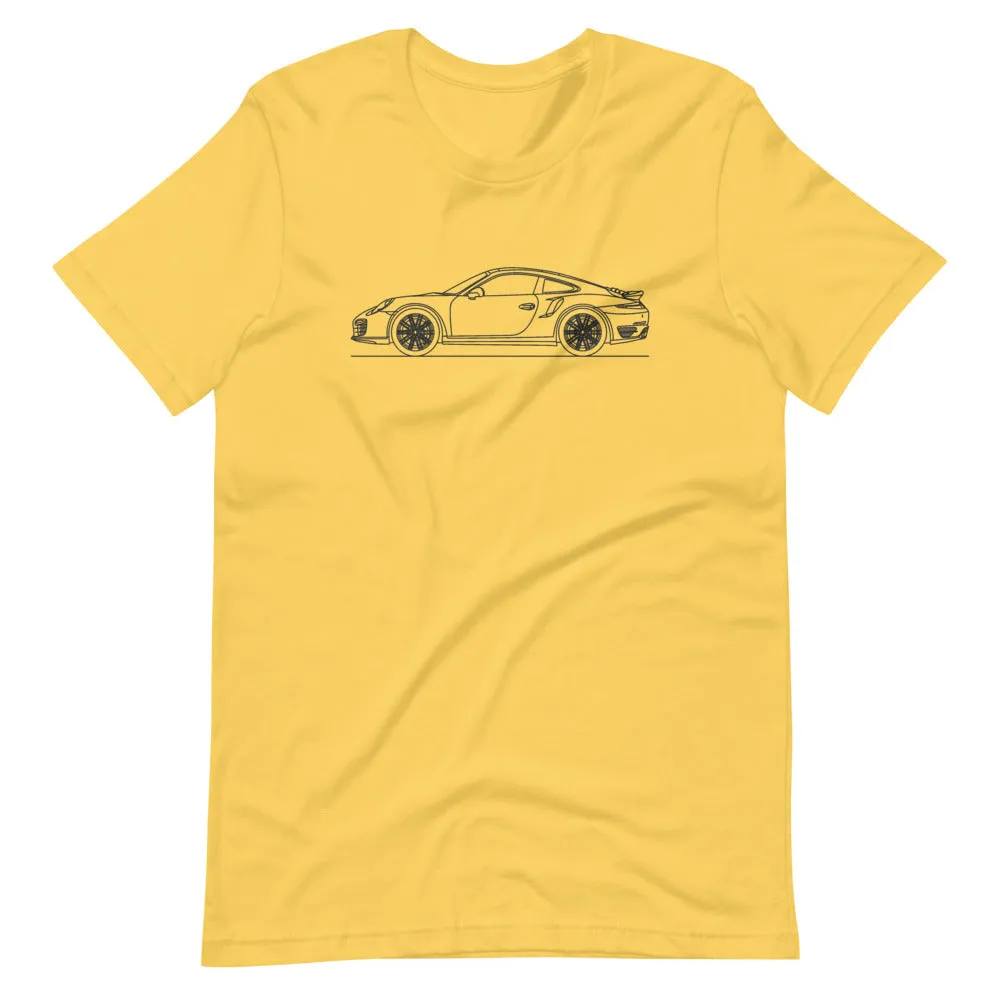 Porsche 911 991.1 Turbo silhouette T-shirt