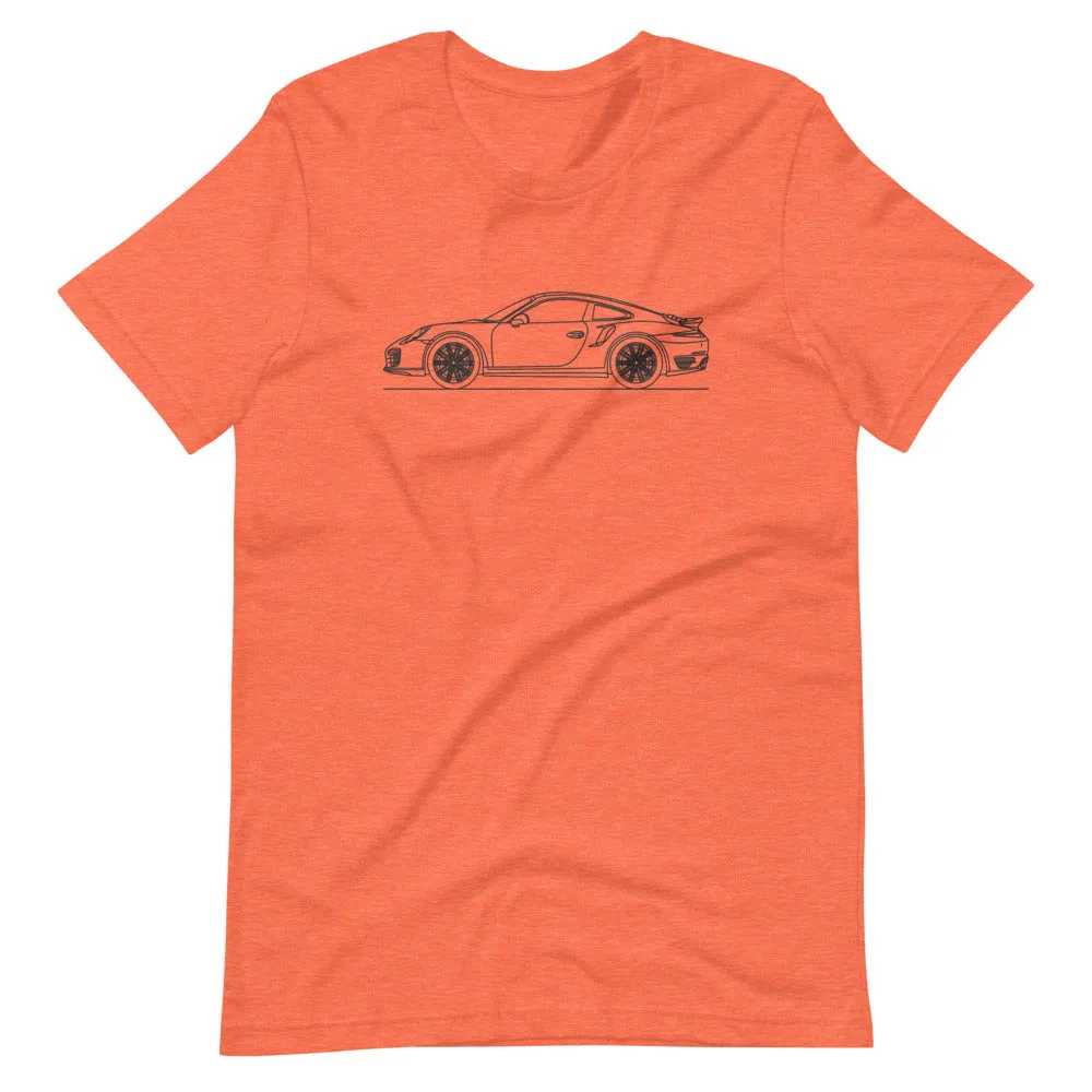 Porsche 911 991.1 Turbo silhouette T-shirt