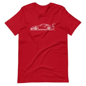 Porsche 911 997.2 GT3-R silhouette T-shirt