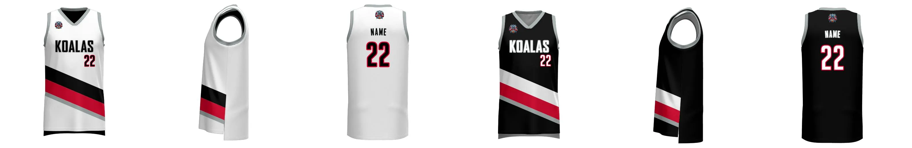 Portland Blazers-Inspired Reversible 3HP V Neck Basketball Singlet Design Your Own Custom
