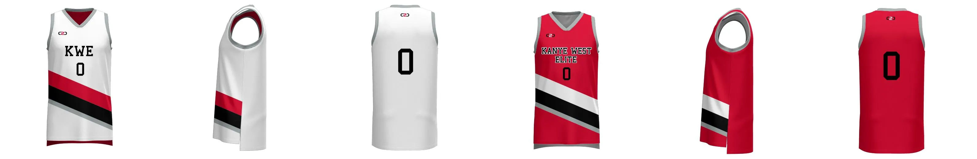 Portland Blazers Reversible 3HP V Neck Basketball Singlet Design Your Own Custom