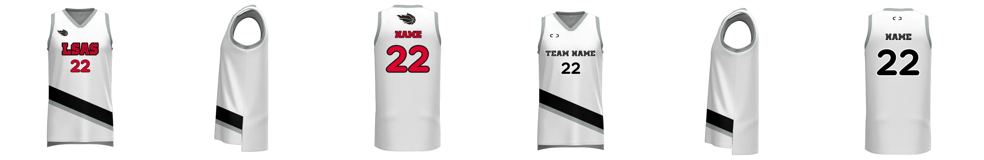Portland Blazers Reversible 3HP V Neck Basketball Singlet Design Your Own Custom