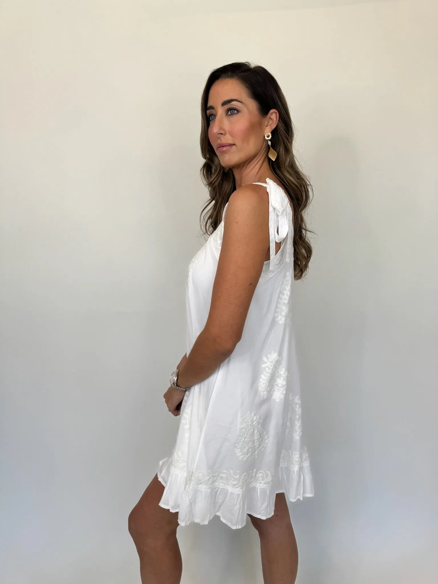 Pranella Remi Dress White
