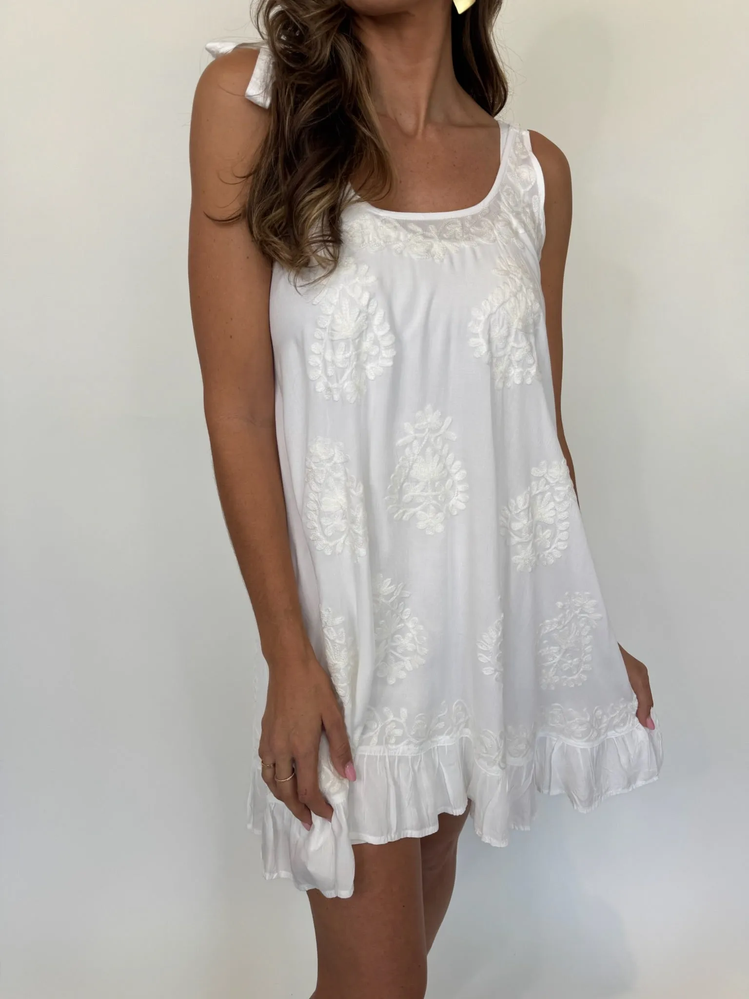 Pranella Remi Dress White