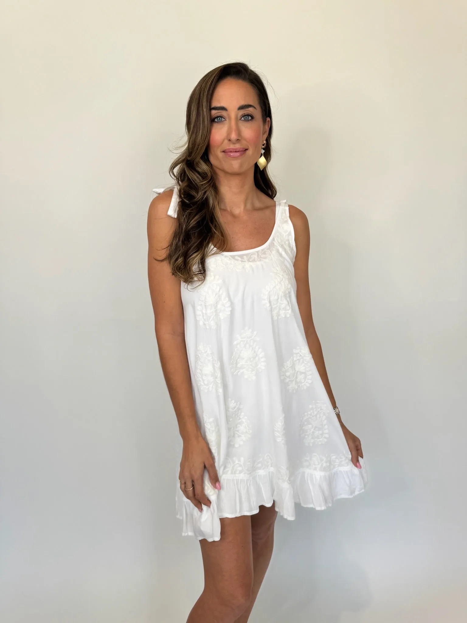 Pranella Remi Dress White