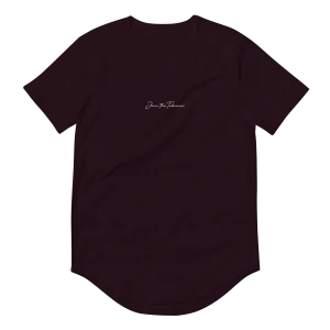 Premium Curved Hem T - Ox Blood