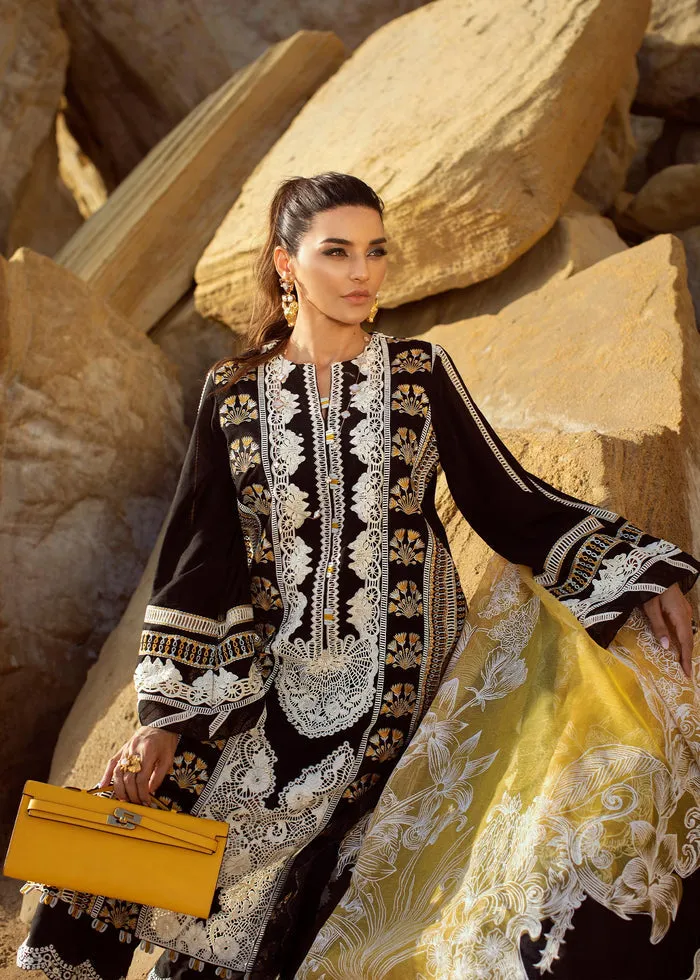 Premium Lawn Black Salwar Kameez Pakistani Eid Dress