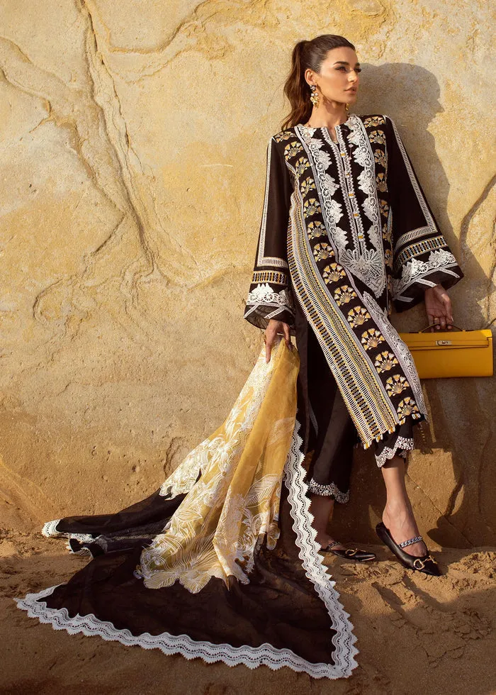 Premium Lawn Black Salwar Kameez Pakistani Eid Dress