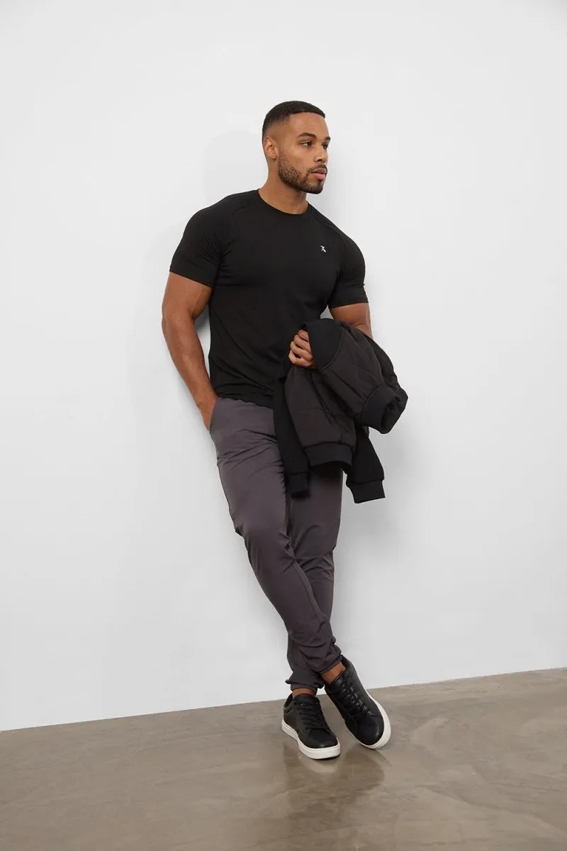Premium Muscle Fit T-Shirt in Black