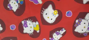 Printed Mini Matt Red Hello Kitty