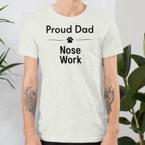 Proud Nose Work Dad T-Shirts - Light