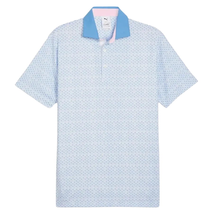 Puma AP MATTR Iced Tea Golf Polo - Blue