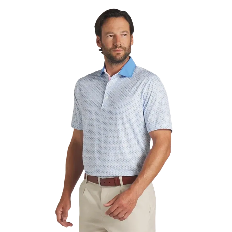 Puma AP MATTR Iced Tea Golf Polo - Blue