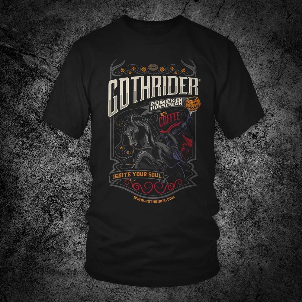 Pumpkin Horseman Coffee Unisex T-Shirt