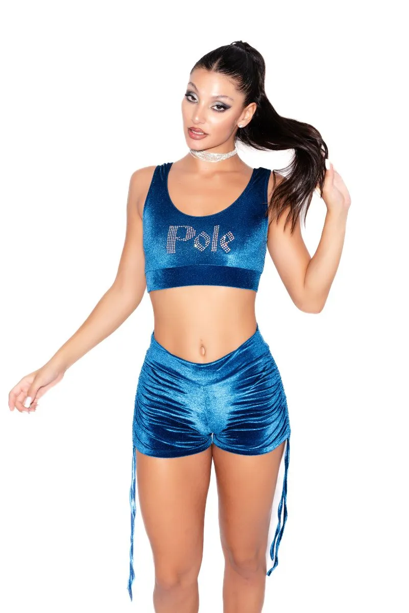 RAD Y2K Playtime Top - Lapis