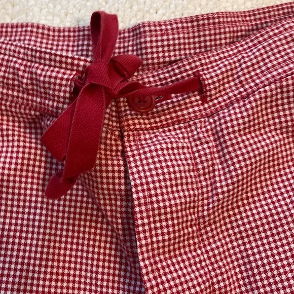 Ralph Lauren shorts red white size 2