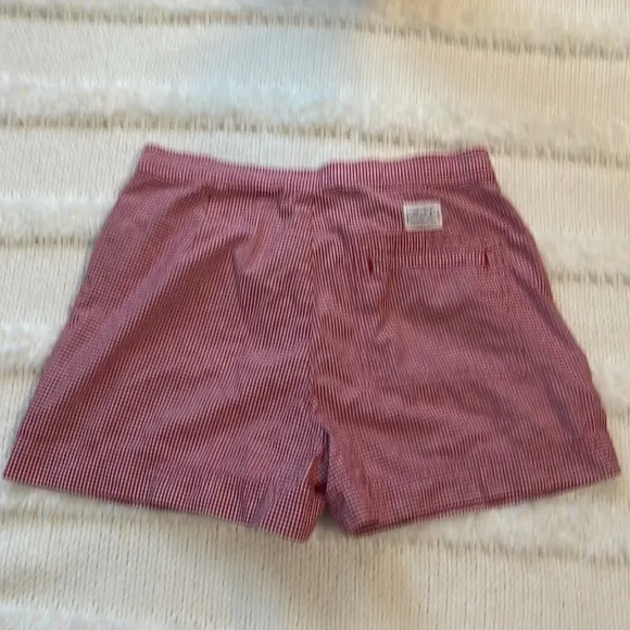 Ralph Lauren shorts red white size 2