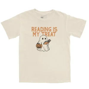 Reading is my Treat Garment Dyed Tee