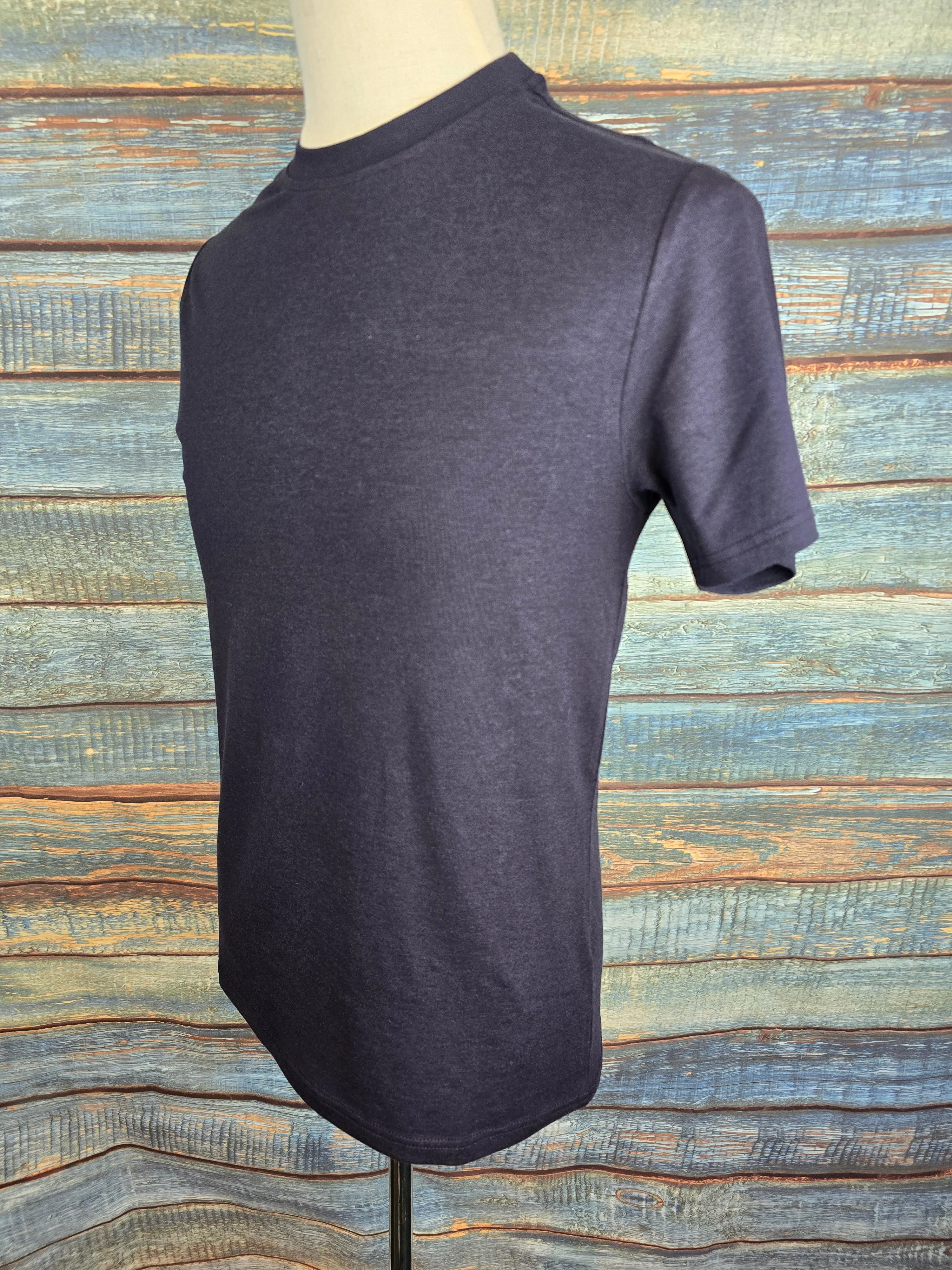 Remus Uomo Tapered Fit Crew Neck Tencel T-Shirt