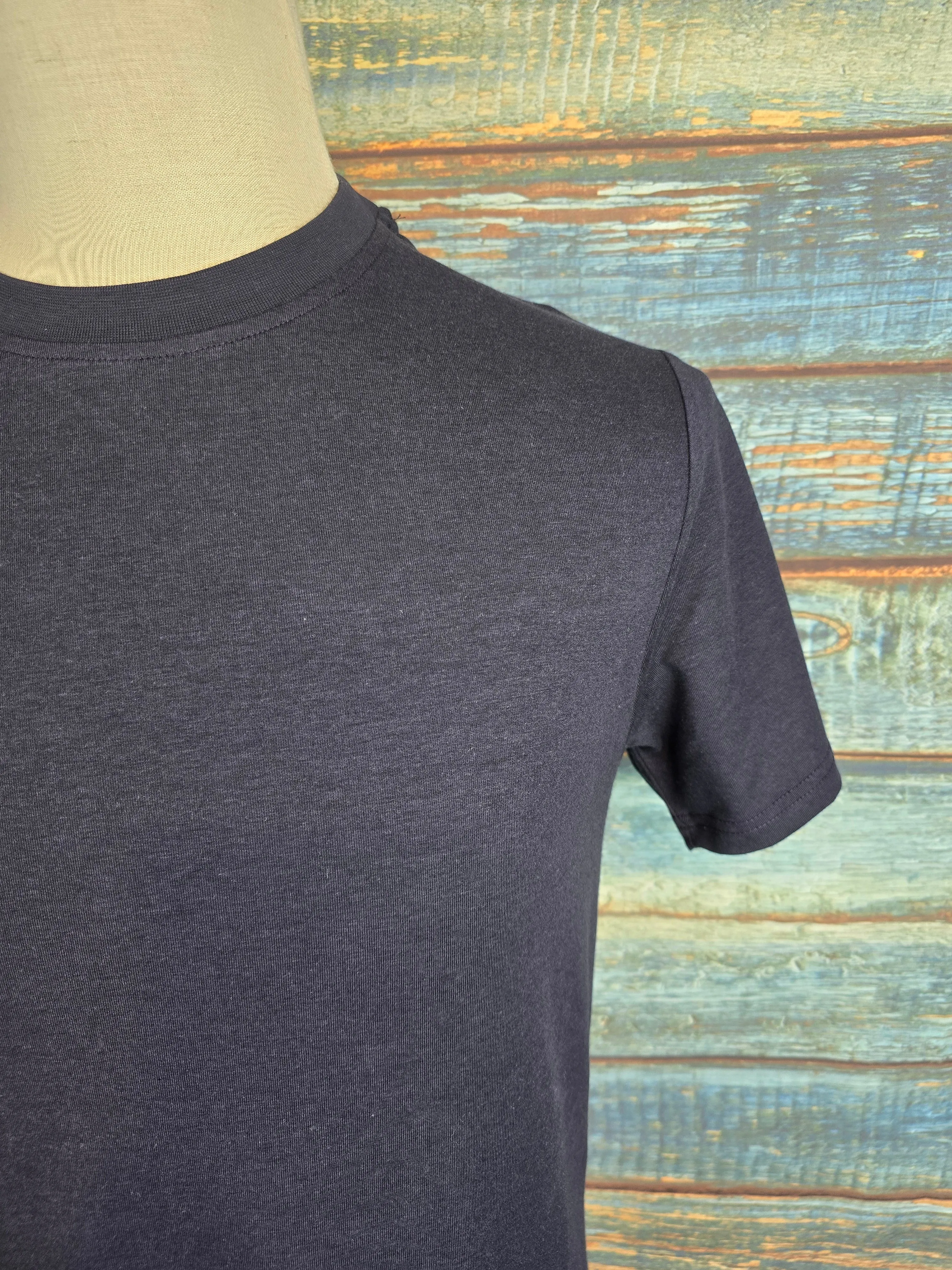 Remus Uomo Tapered Fit Crew Neck Tencel T-Shirt