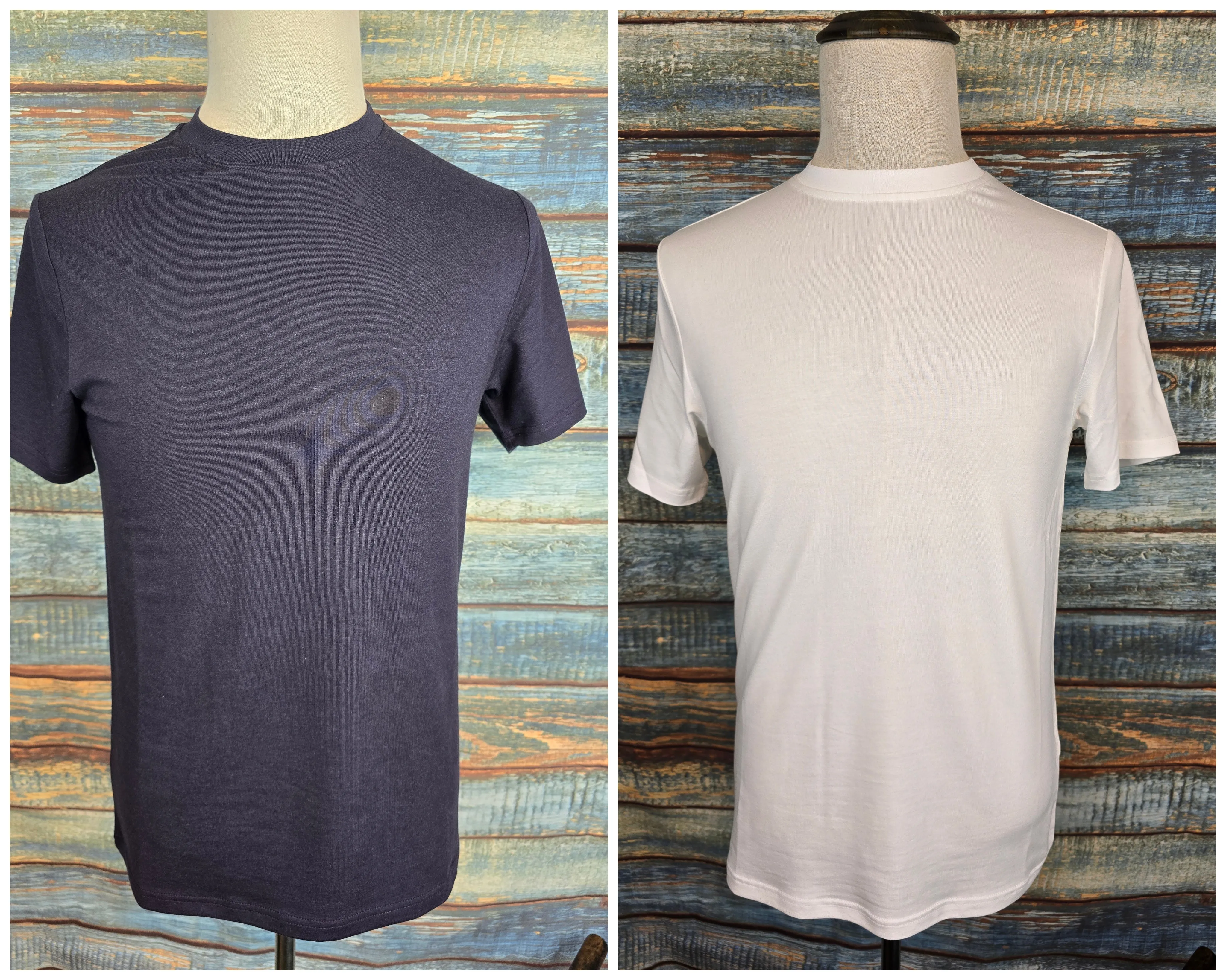 Remus Uomo Tapered Fit Crew Neck Tencel T-Shirt