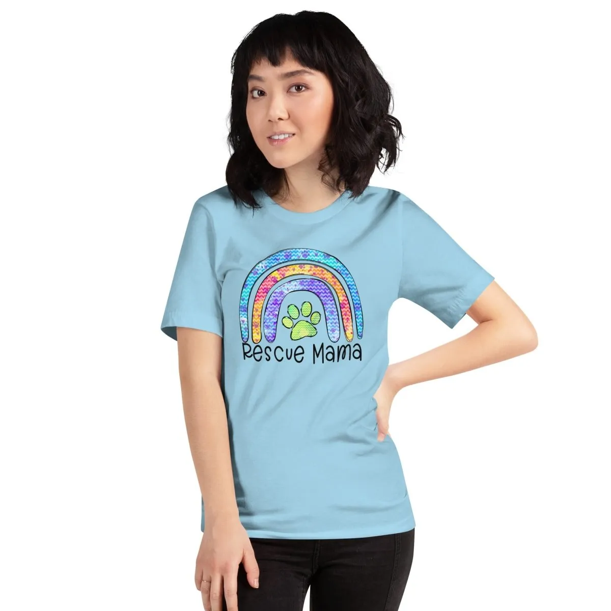 Rescue Dog Mama T-Shirt