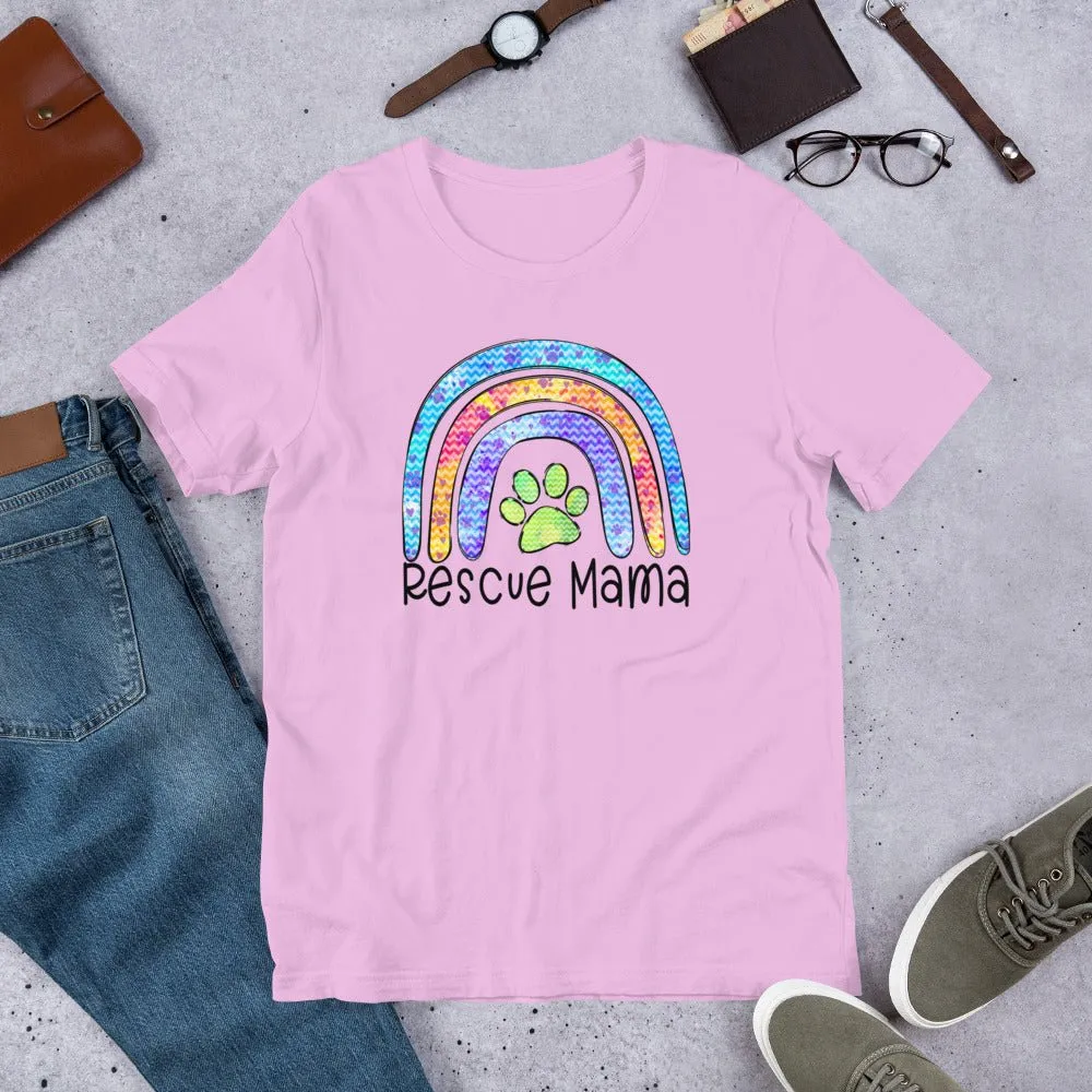 Rescue Dog Mama T-Shirt