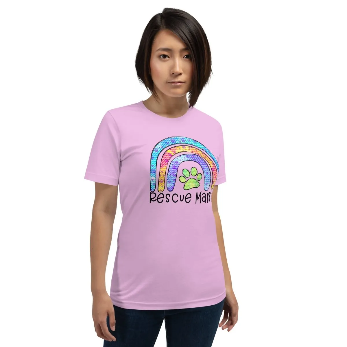Rescue Dog Mama T-Shirt