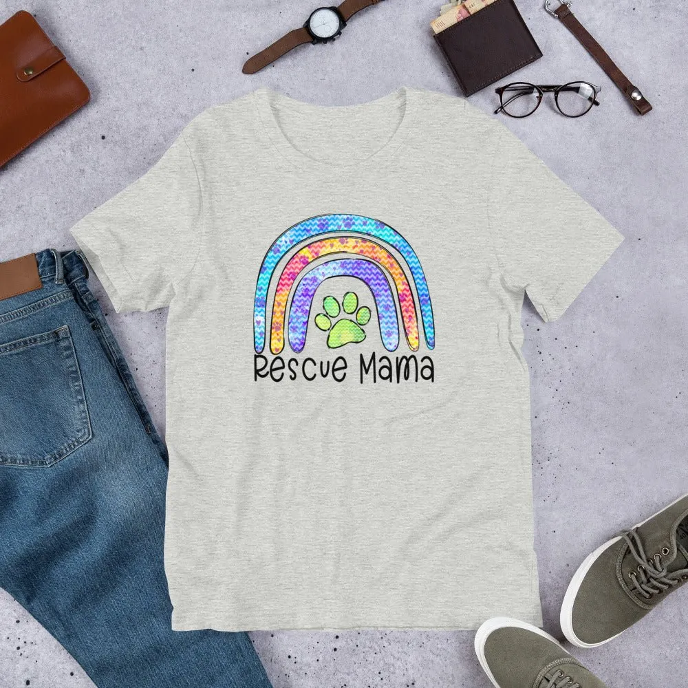 Rescue Dog Mama T-Shirt