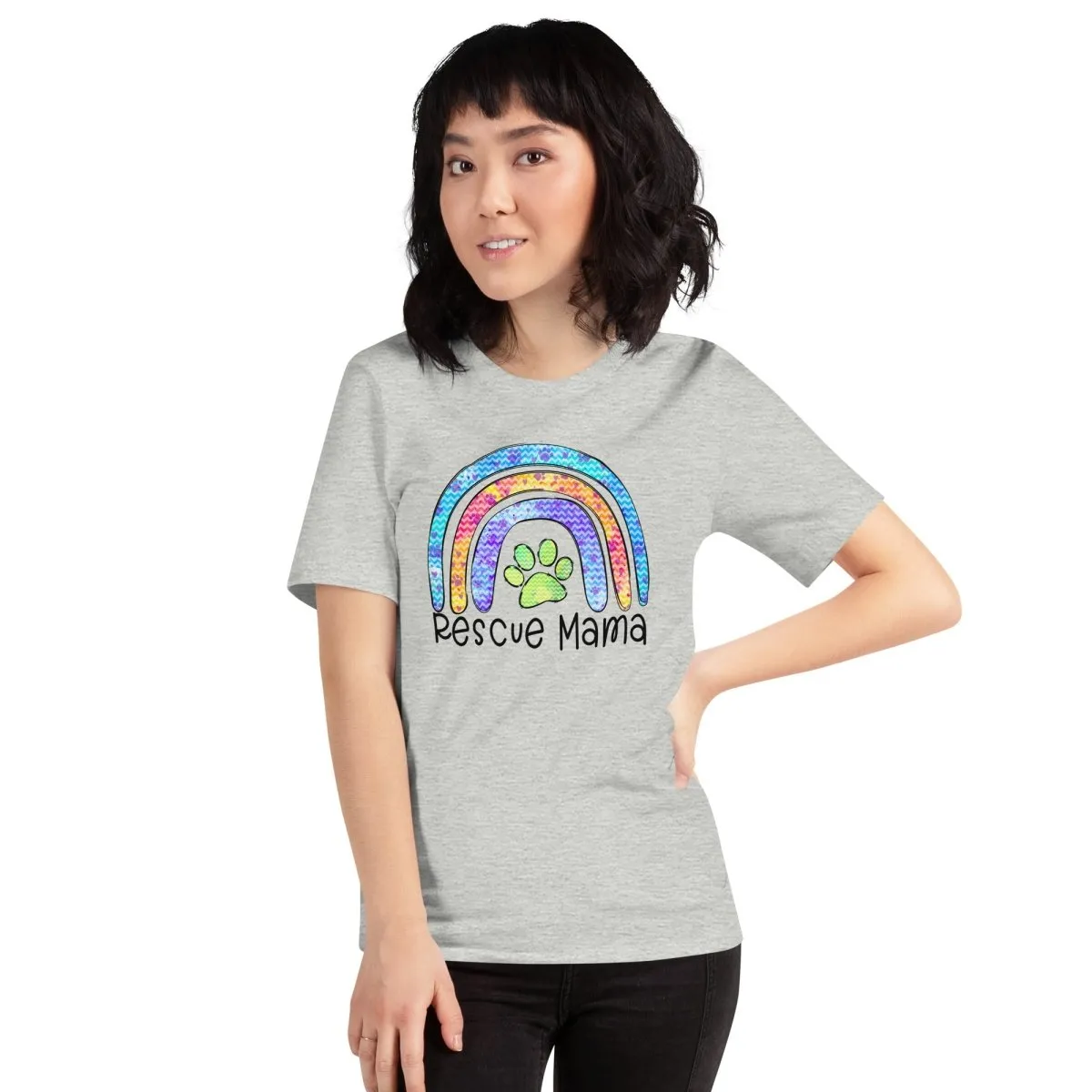 Rescue Dog Mama T-Shirt
