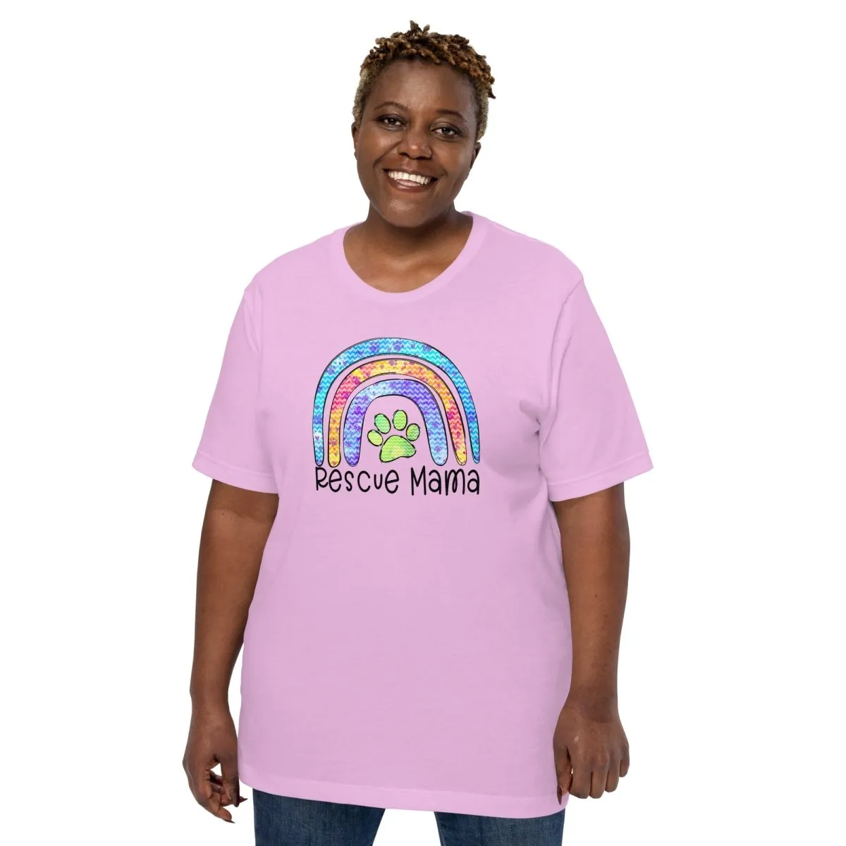 Rescue Dog Mama T-Shirt