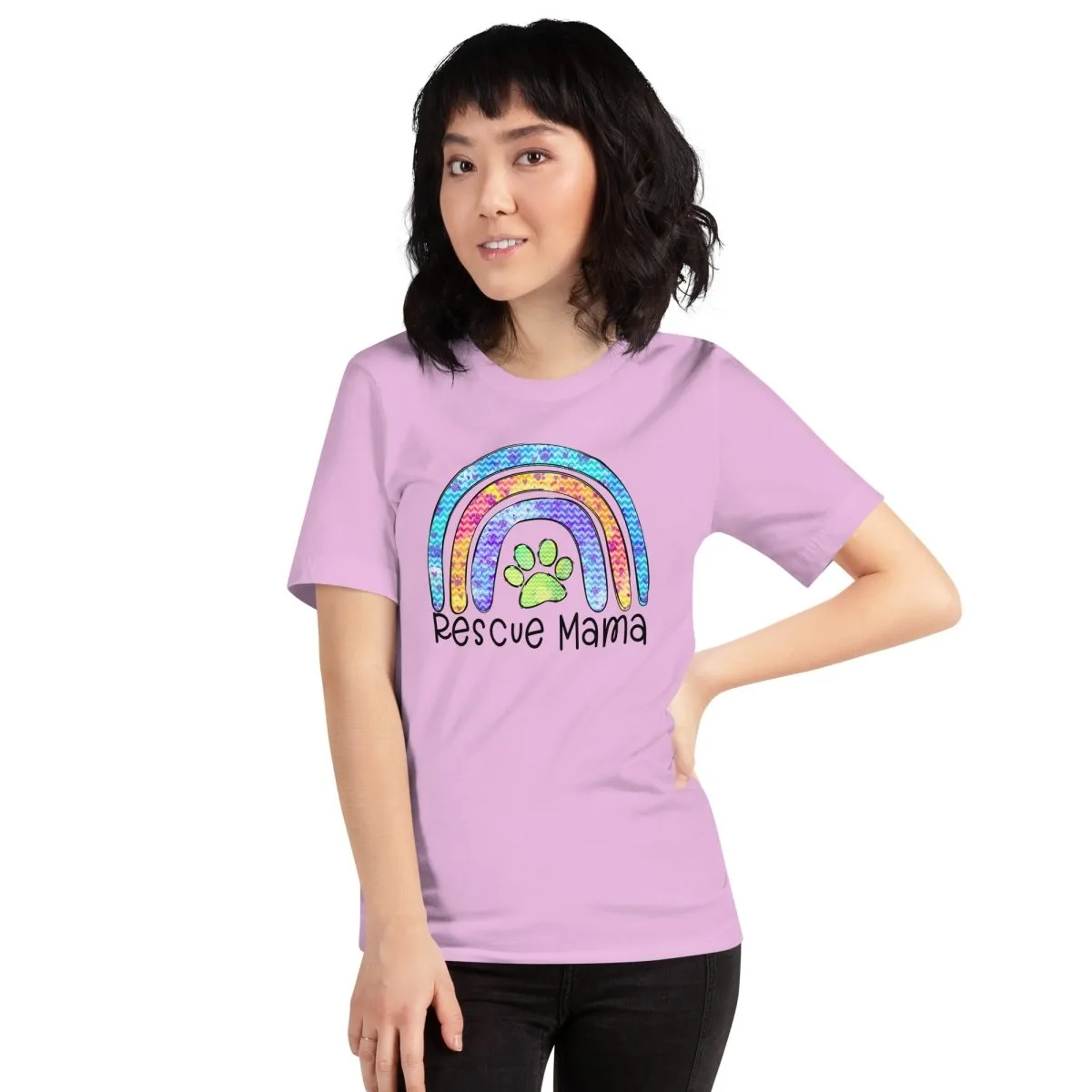 Rescue Dog Mama T-Shirt