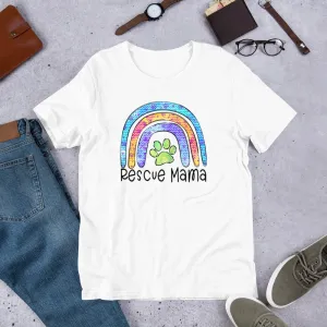 Rescue Dog Mama T-Shirt