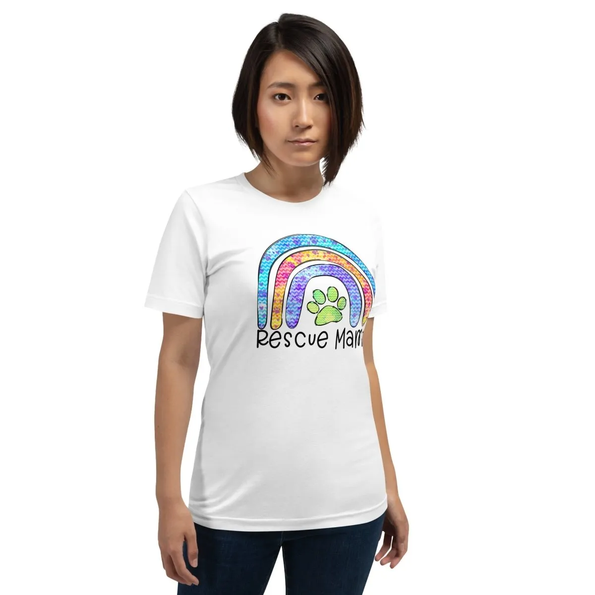 Rescue Dog Mama T-Shirt