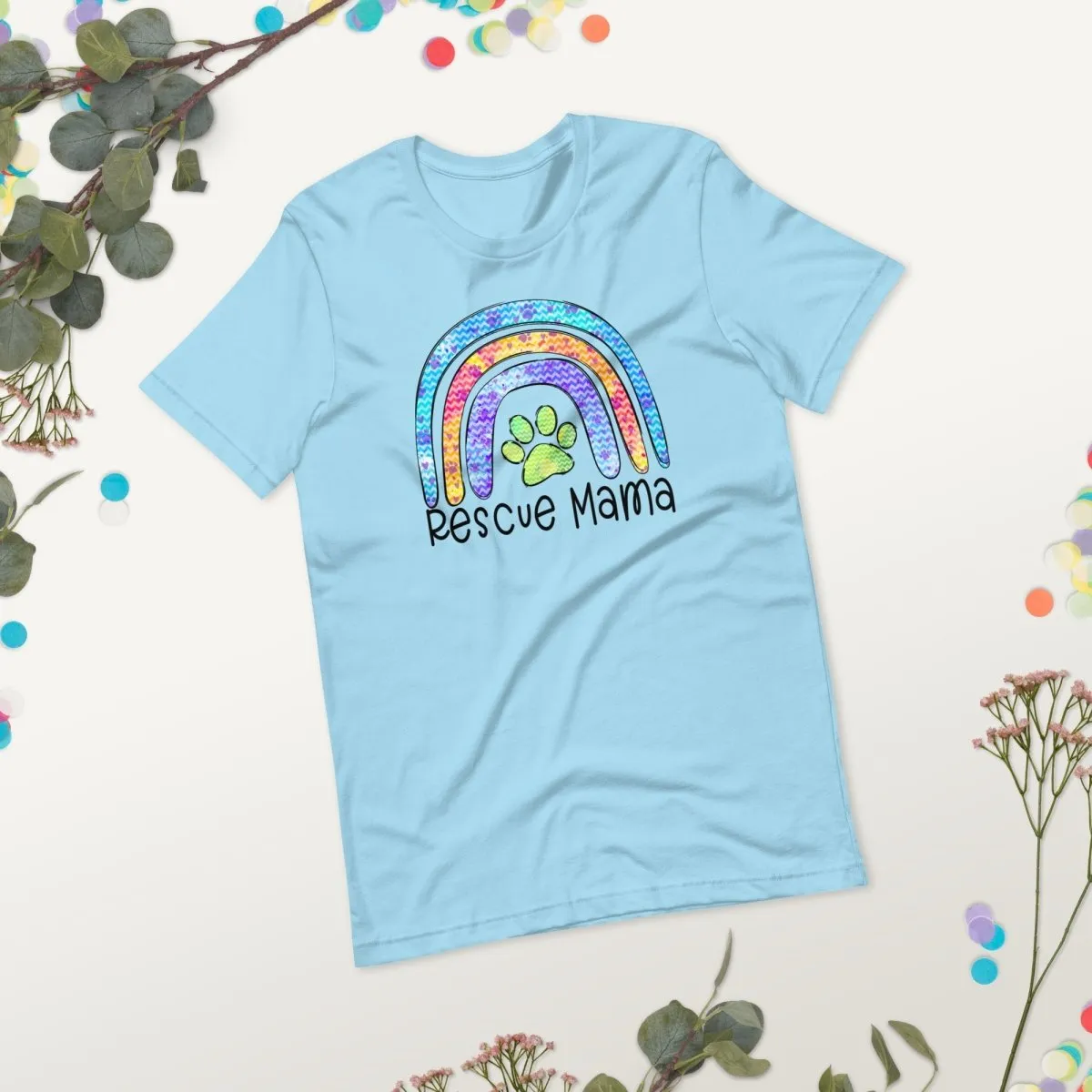 Rescue Dog Mama T-Shirt