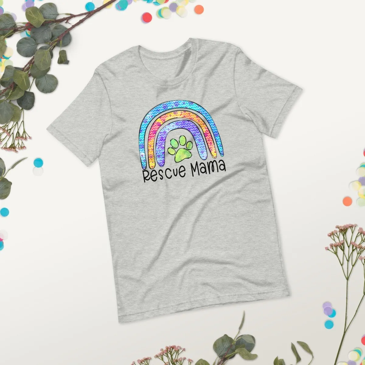 Rescue Dog Mama T-Shirt