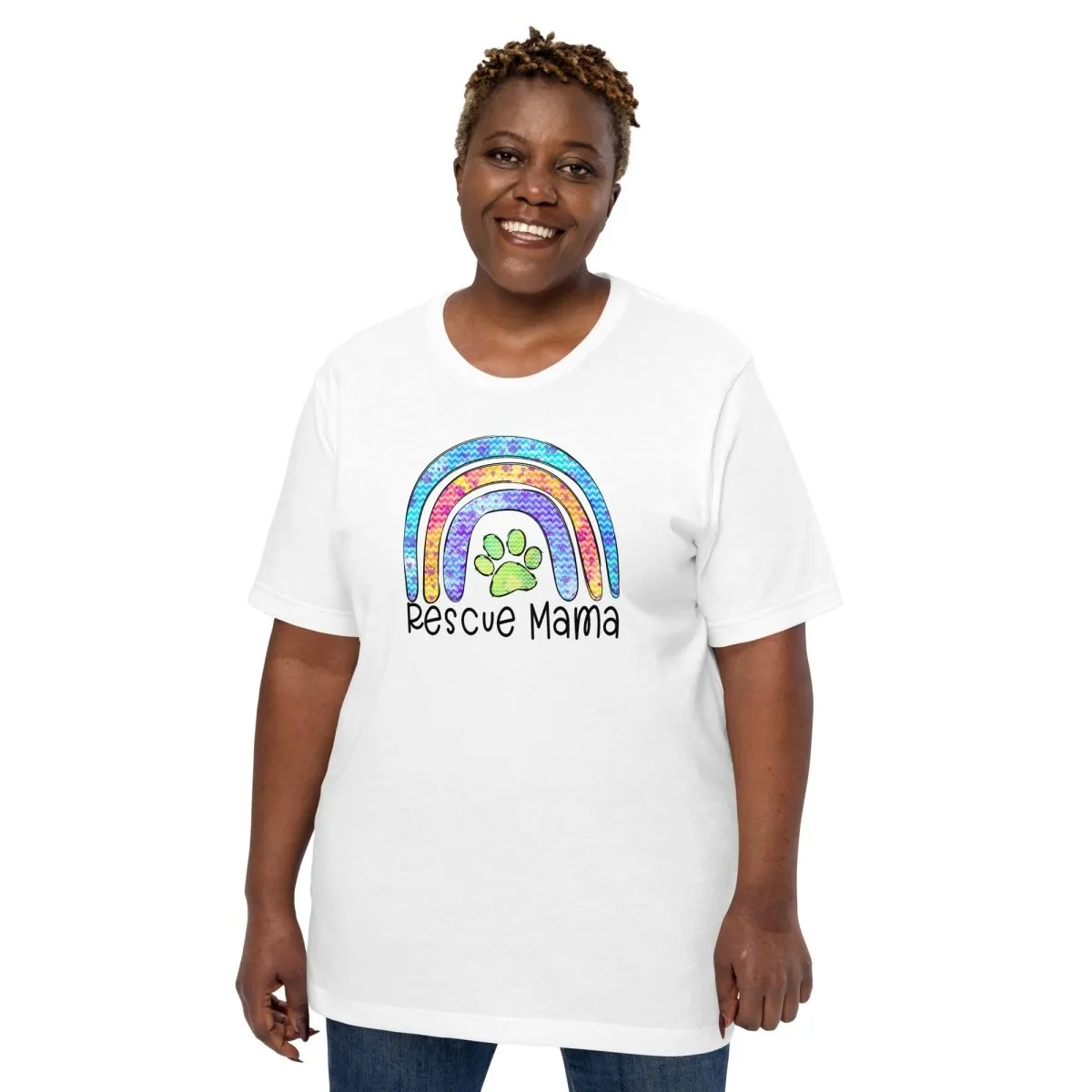 Rescue Dog Mama T-Shirt