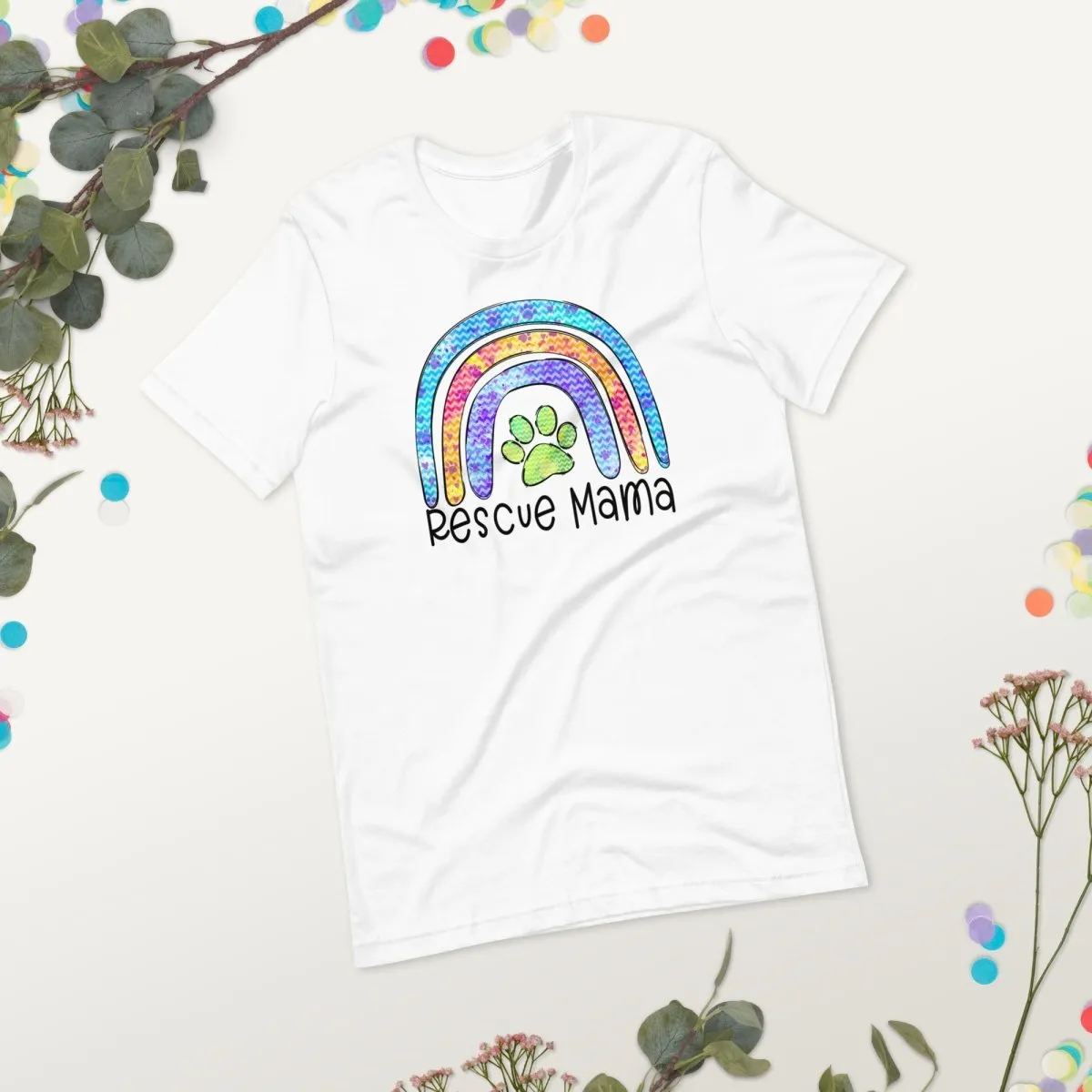 Rescue Dog Mama T-Shirt