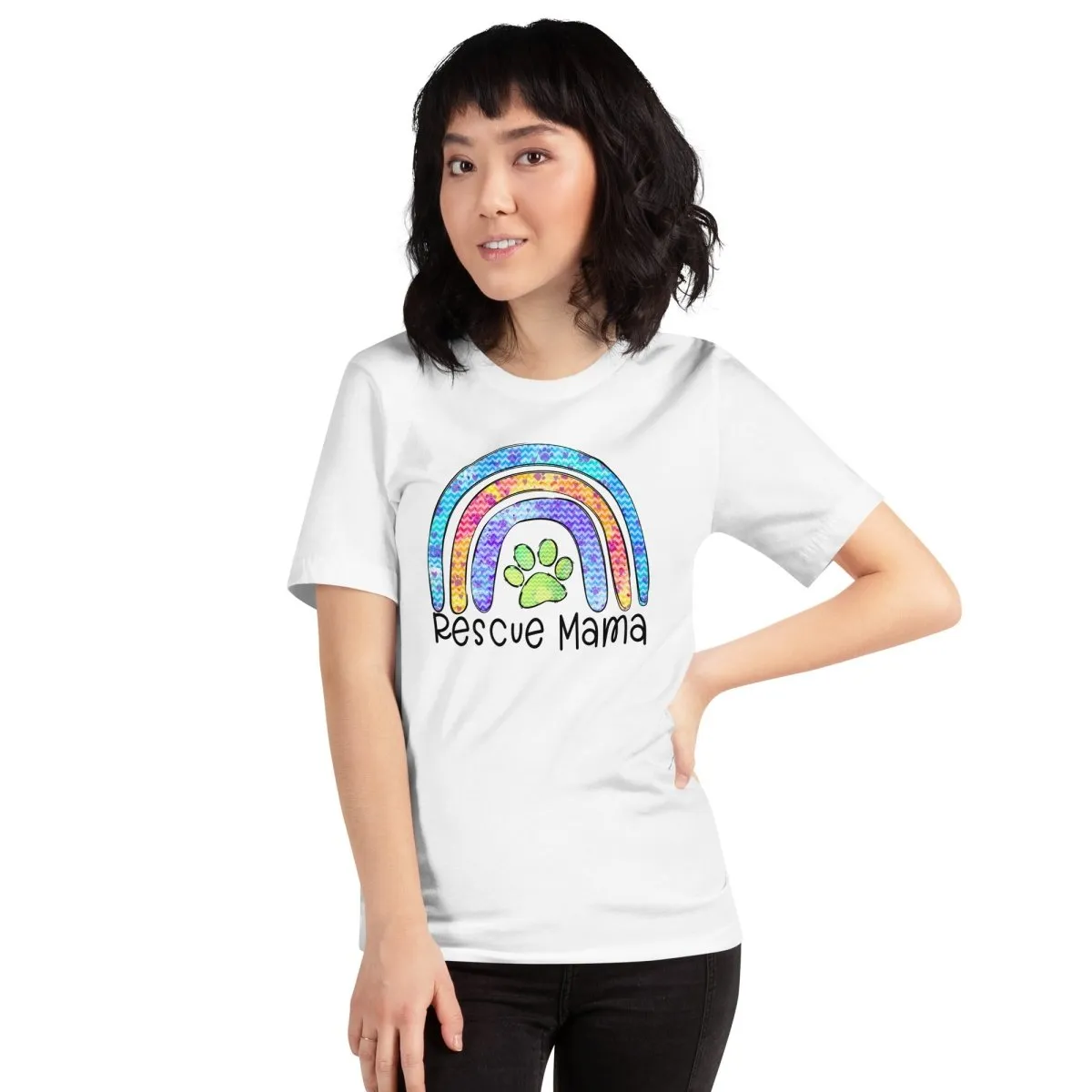 Rescue Dog Mama T-Shirt